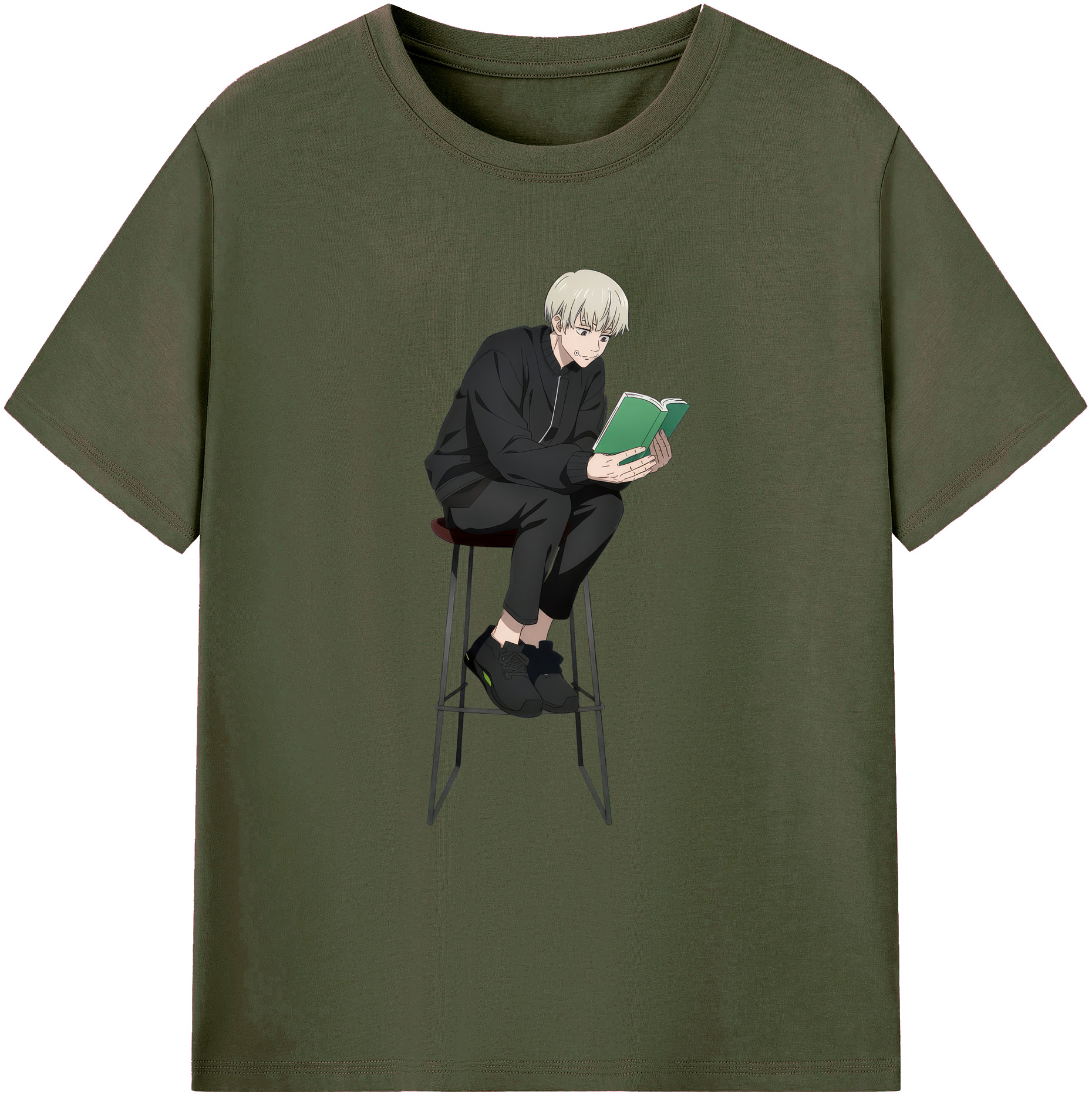 （画像用） 呪術廻戦 Jujutsu Kaisen 綿100％ メンズ半袖Tシャツ｜肌触りやわらか＆通気性